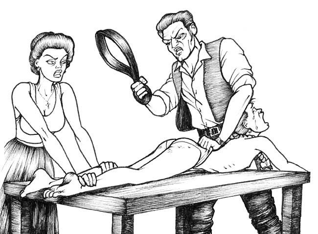 Tease spanking