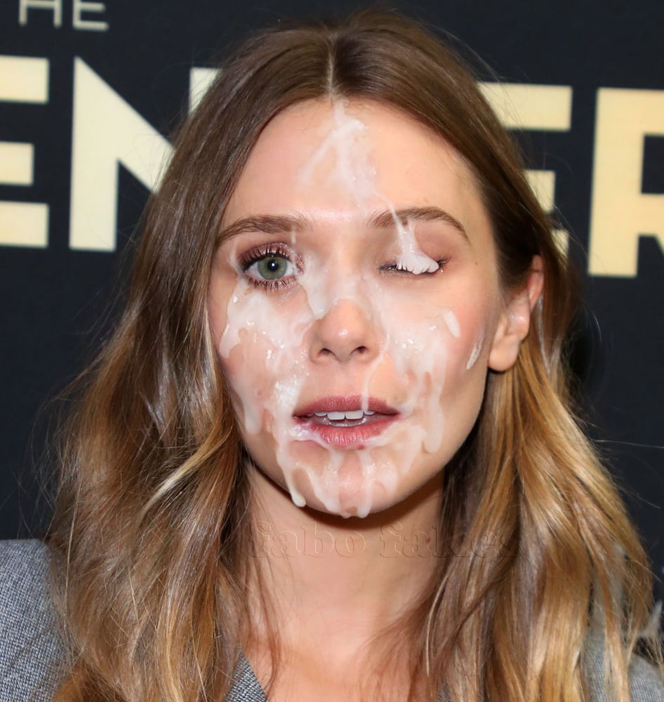 Celebs with cum on there face
