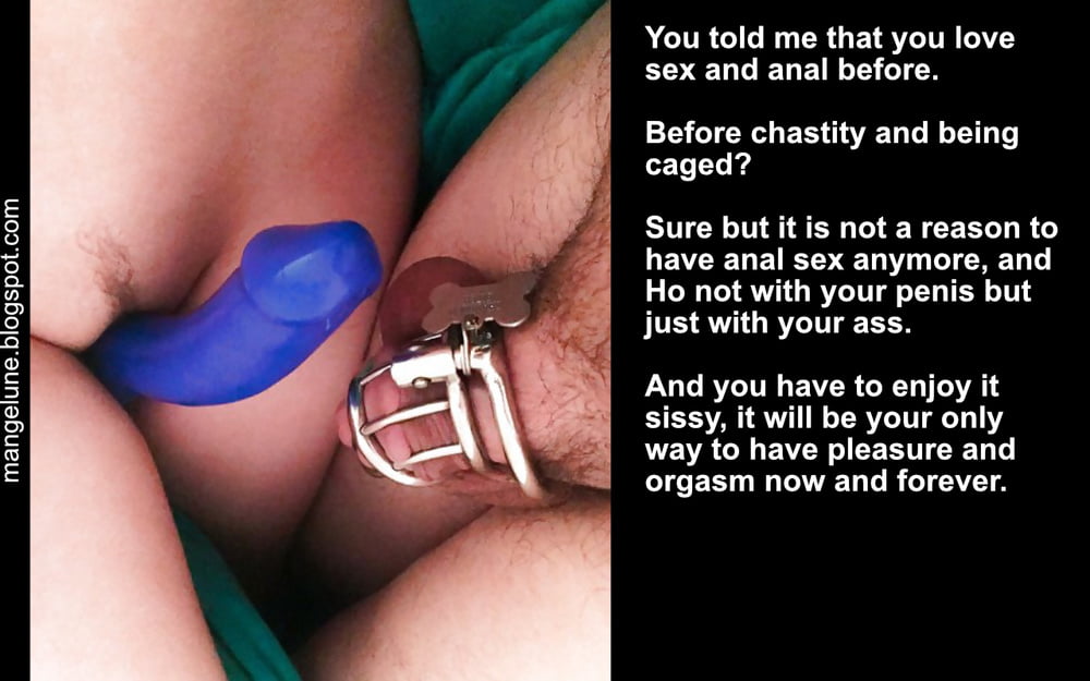 Chastity tease denial cock cage femdom