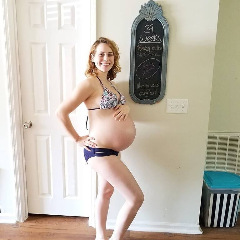 Victoria daniels shows beautiful pregnant body compilation