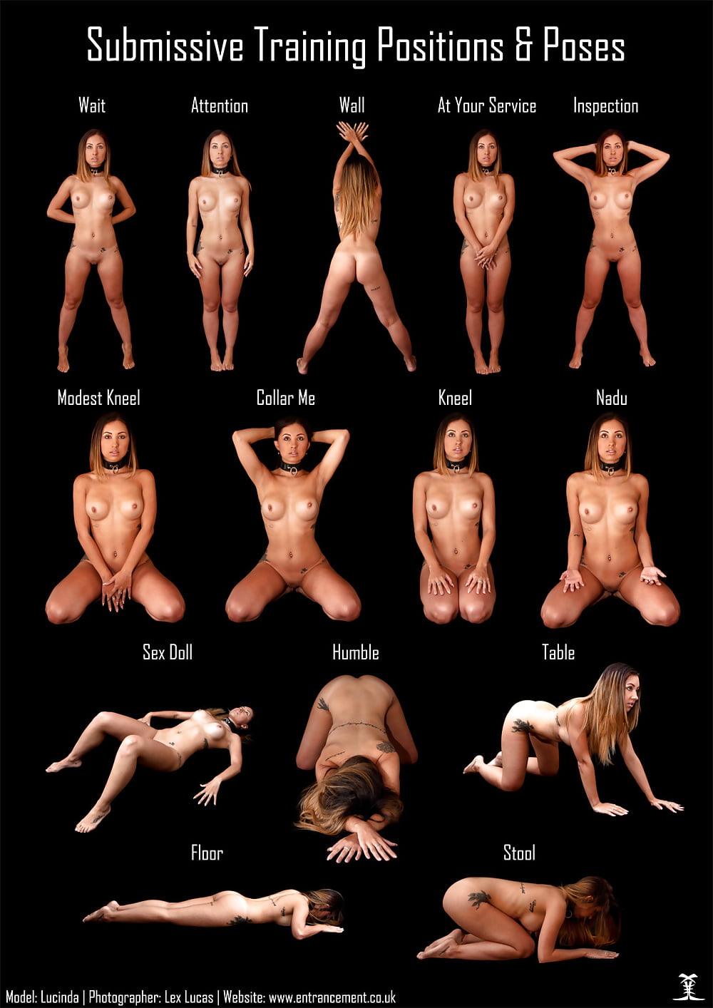 Women nude position