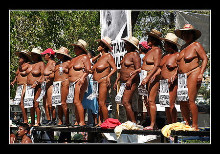 Pueblos Naked Protest Porn Pictures