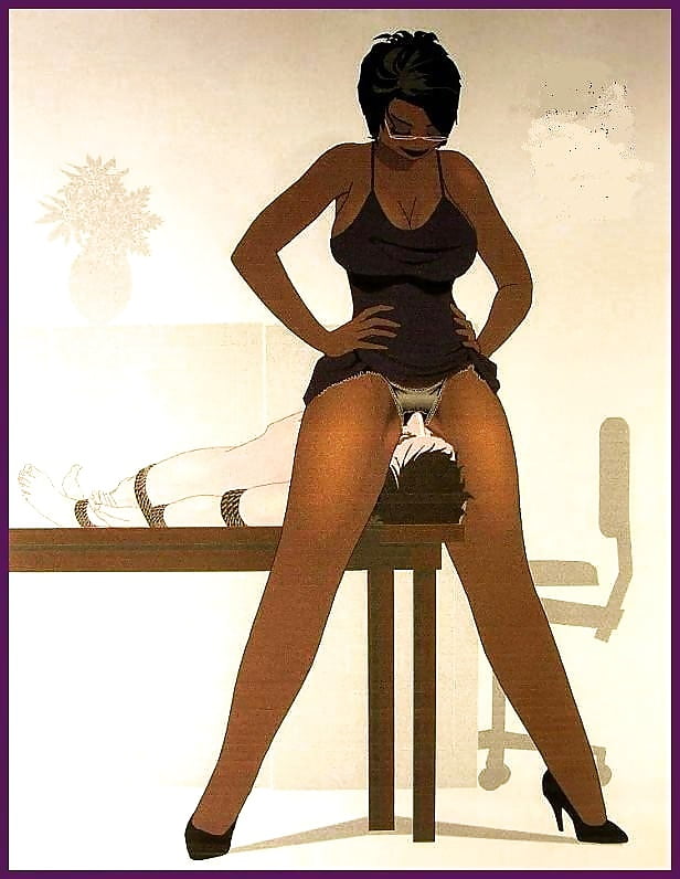 Ebony femdom erotic literature