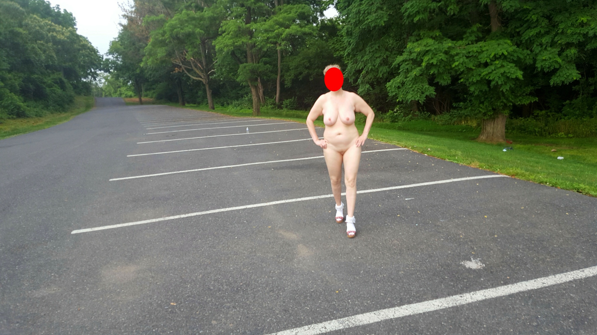 Naked Parking Lot Walk 56 Pics XHamster