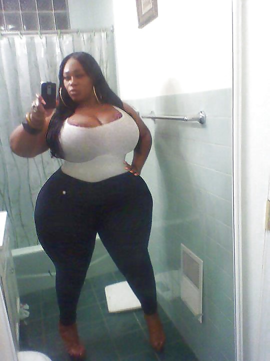 Black fat women full pessing photo