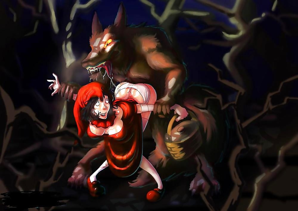 Порно Похождения Красной Шапочки Волк Лестницы