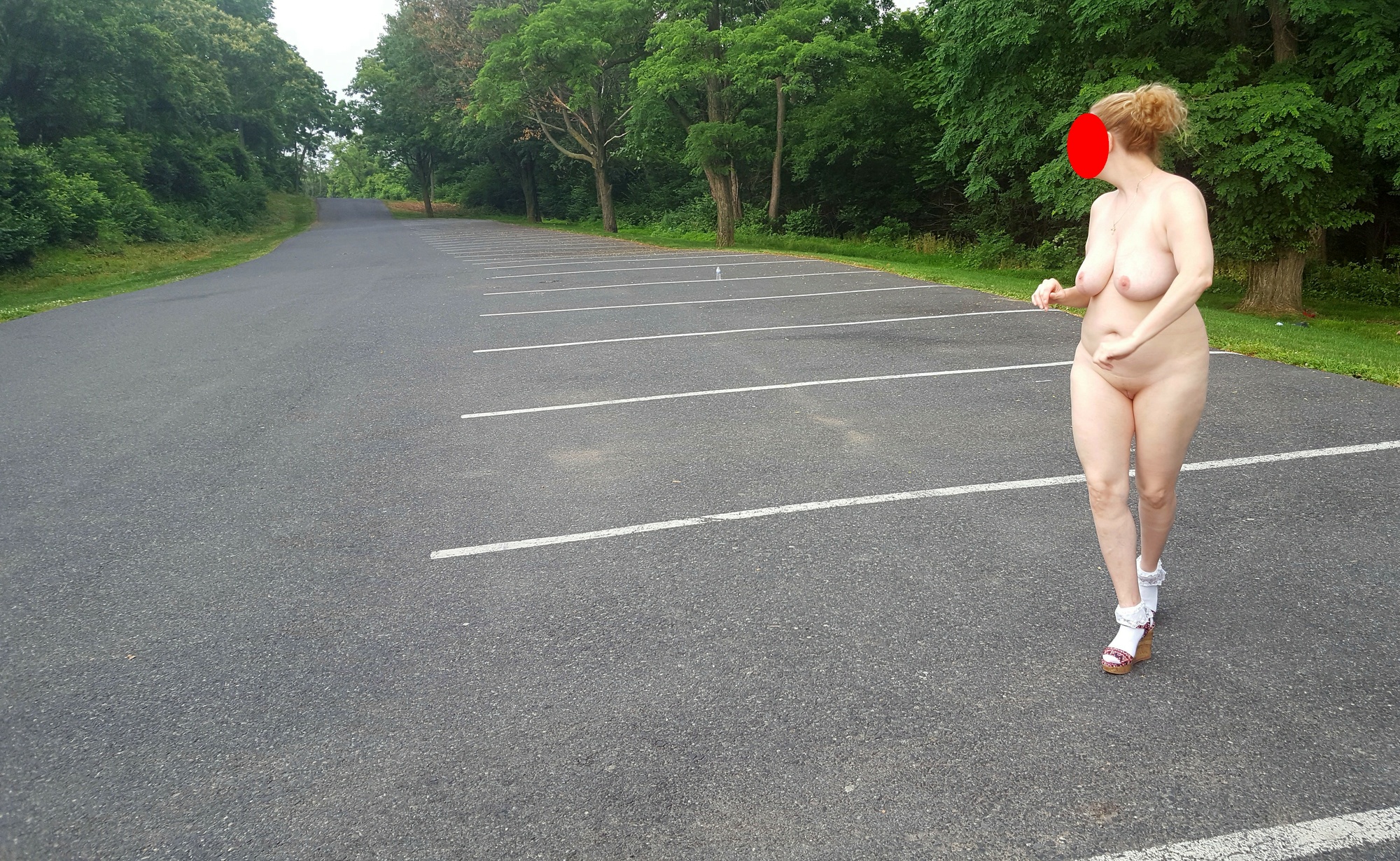 Naked Parking Lot Walk 56 Pics XHamster