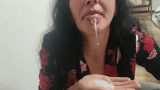 Plenty Cum in Mouth