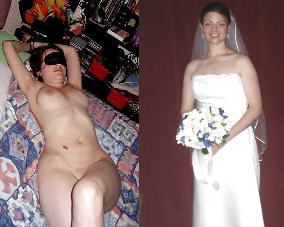 Sex Gallery Brides - Wedding Dress and Nude
