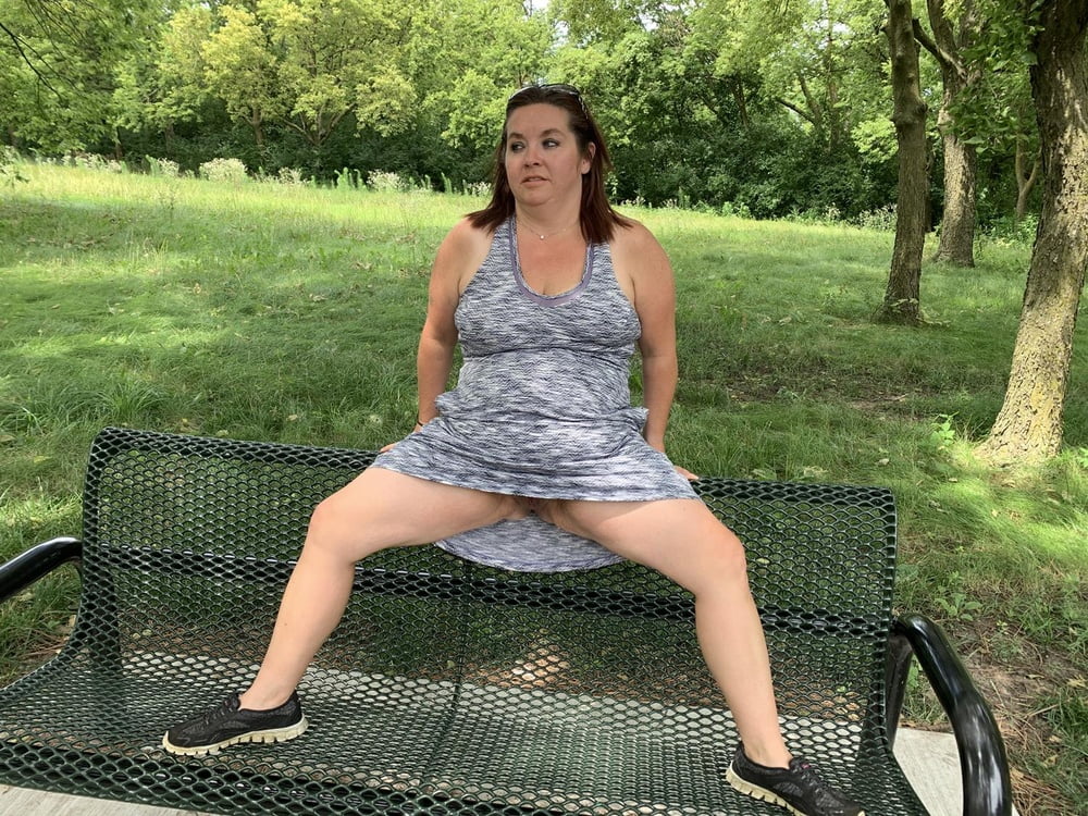Clit uniform bbw outdoor