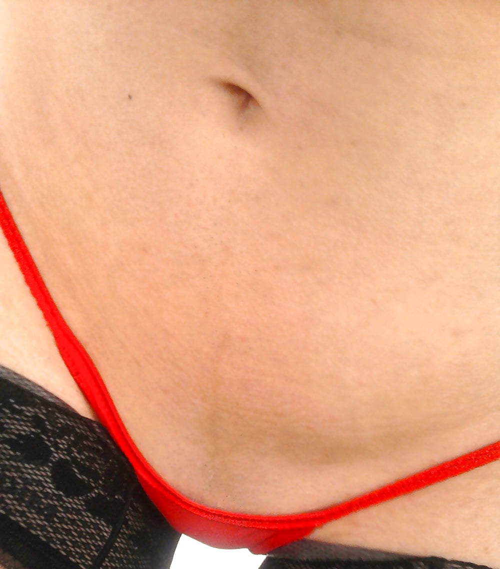 Sex Gallery New red outfit and thong