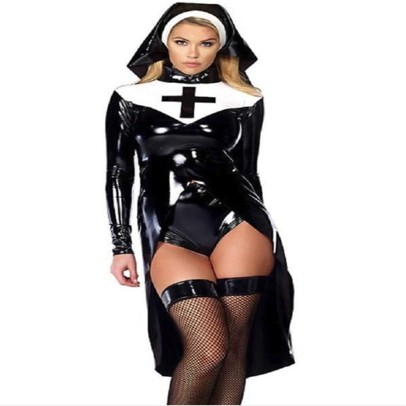 Plus size role play costumes-4309