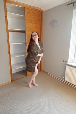 sweater in the window         