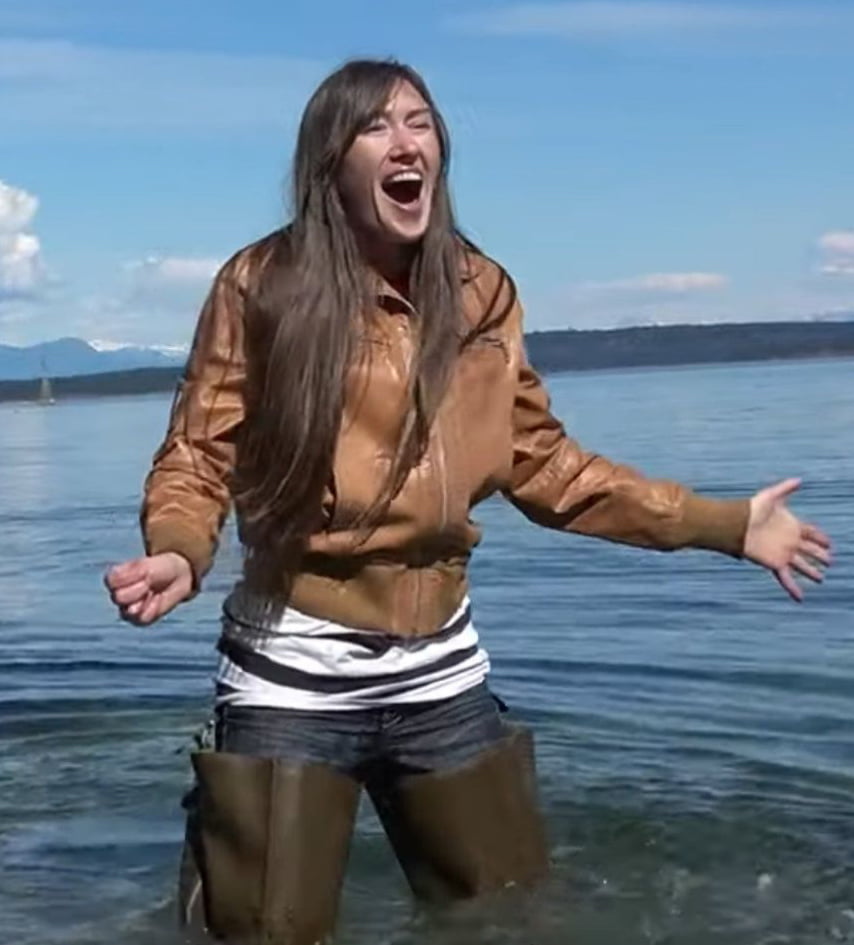 Ladies in waders ready to get wet - 72 Photos 