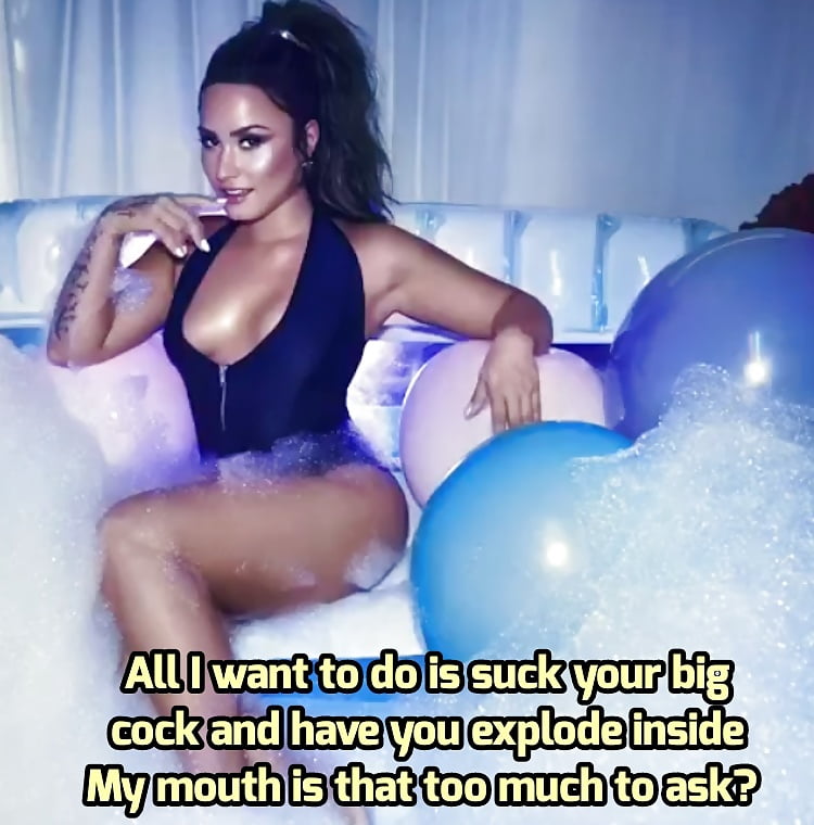 Inflatable Porn Captions - Demi Lovato captions - 3 Pics - xHamster.com