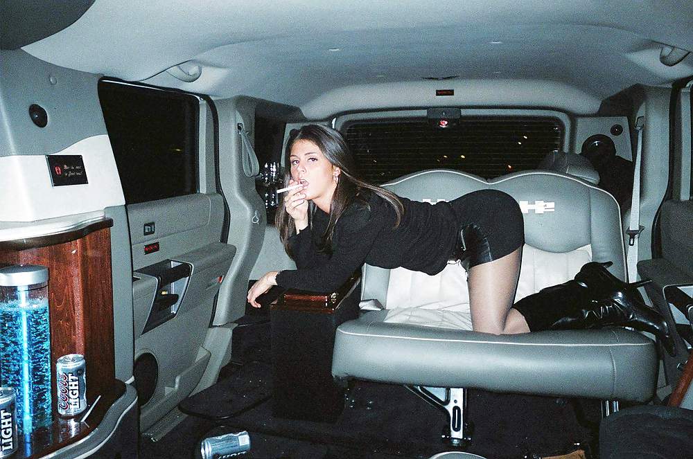 Sex Gallery smoking in cars