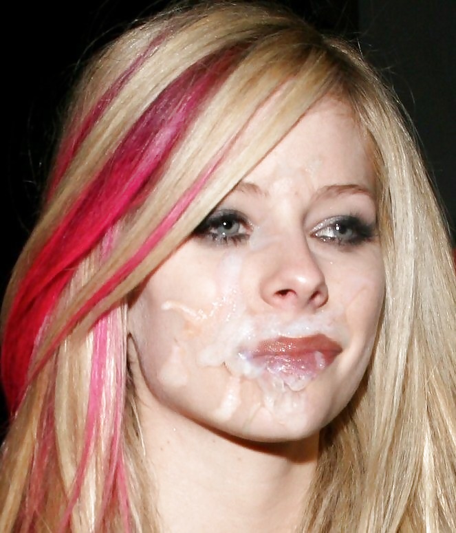 Avril Lavigne Cumshots.