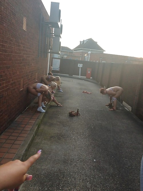 Sex Gallery British slutty chav tarts 1