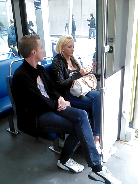 Sex Gallery Voyeur - More asses and a blond hottie on the train