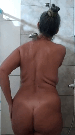 Hot housewife in the shower #2