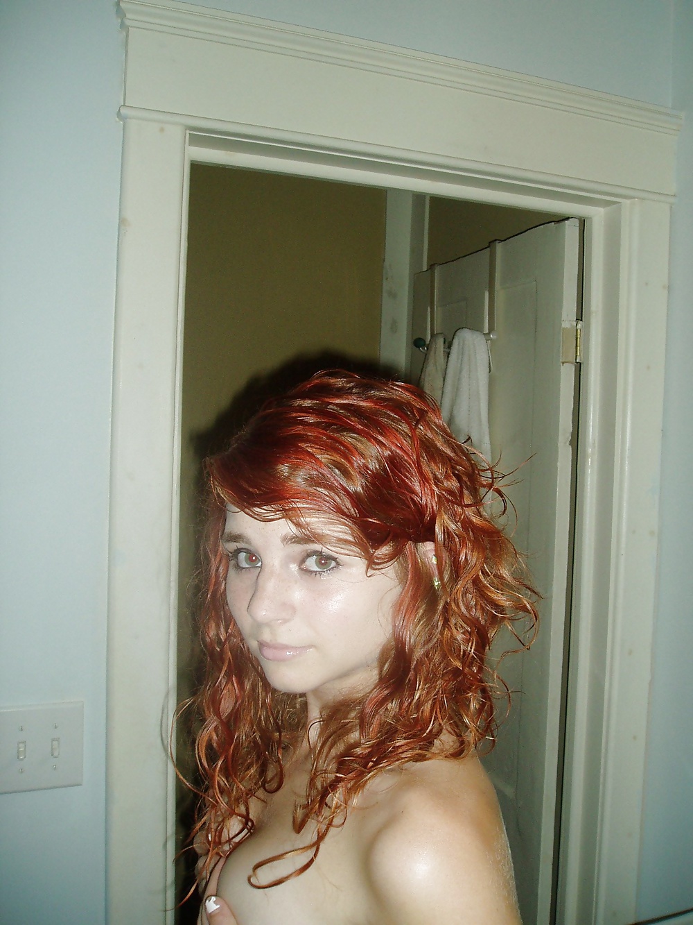 Drunk redhead teen — pic 13