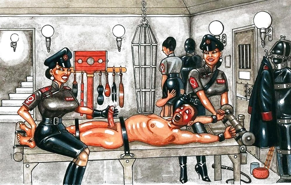 Medical Bondage Torture Art.