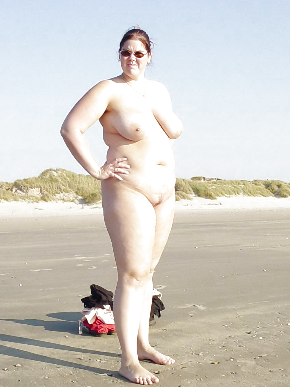 Fat women forced nude