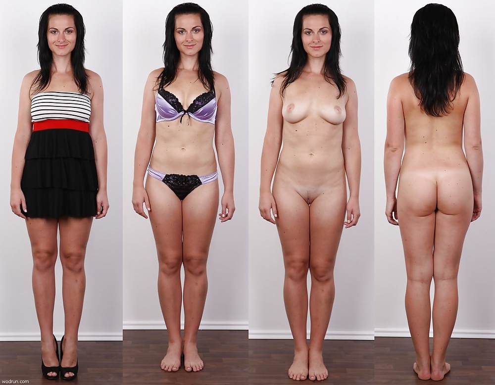Clothed and naked british women