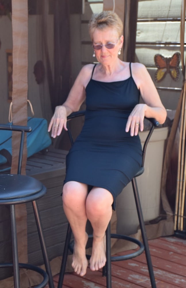 Granny with Great Feet - 5 Photos 