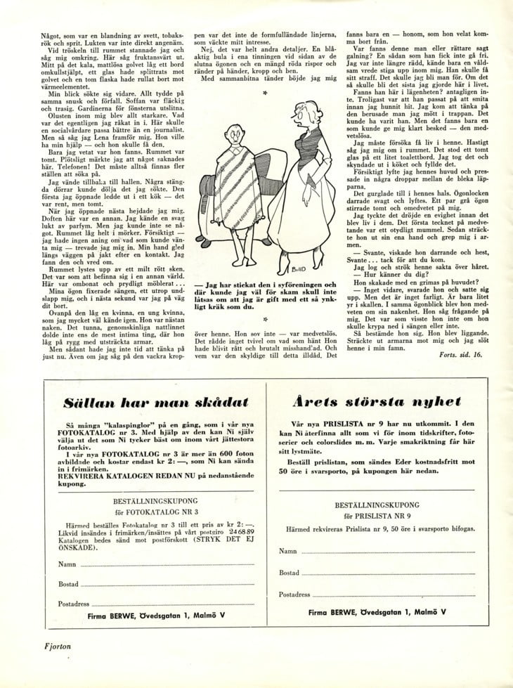 Swedish Ogat mag from 1960 - 40 Photos 