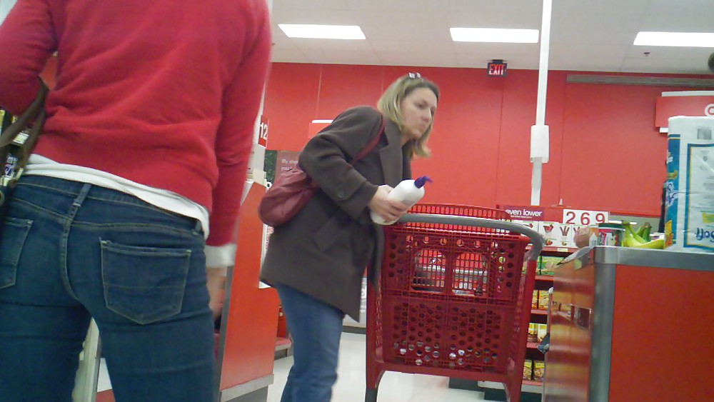 Sex Gallery candid nice ass at target checkout