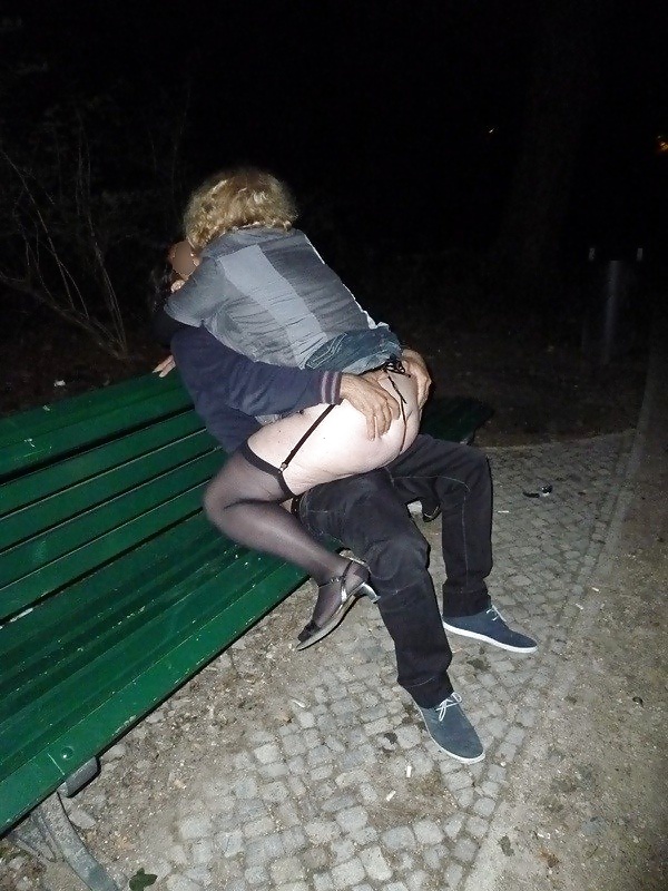 Fucking On A Park Bench