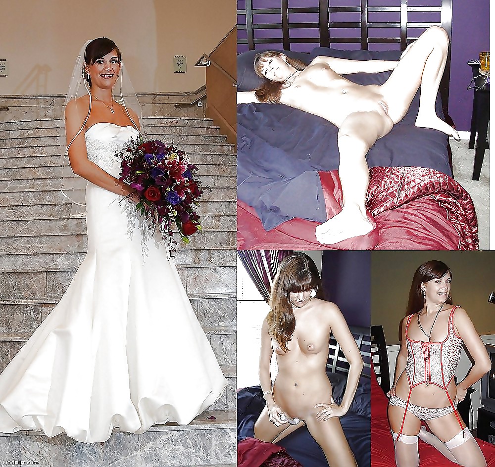 Sex Gallery Real Amateur Brides - Dressed Undressed 11