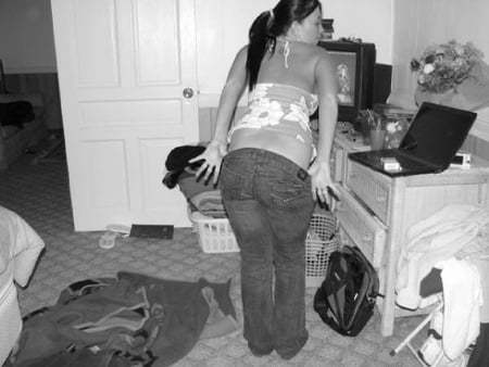 at home with friends         