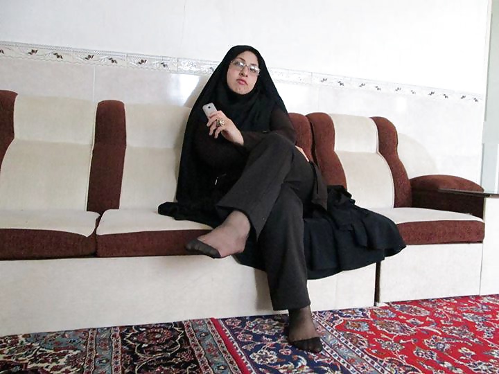 Sex Gallery Hijab feet turban nylon 6867