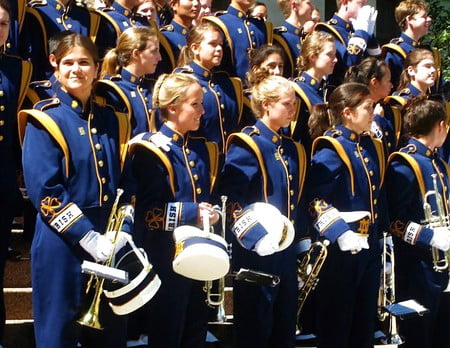 Notre Dame Band Member Amanda