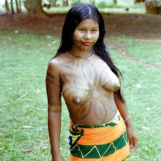 woman Nude native american indian
