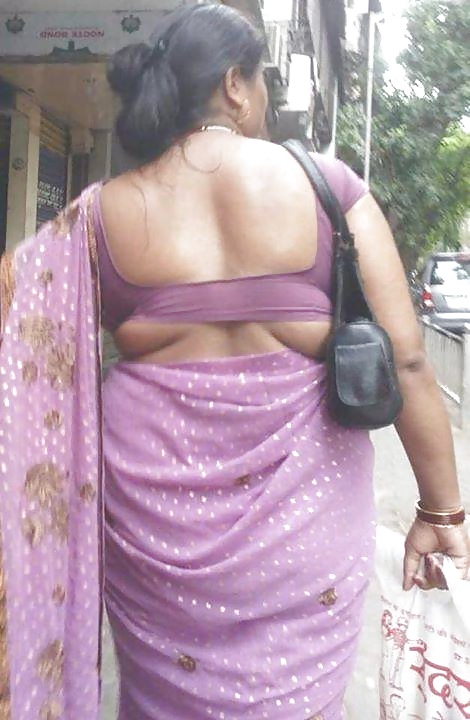 Sex Gallery indian moms hot backless blouse