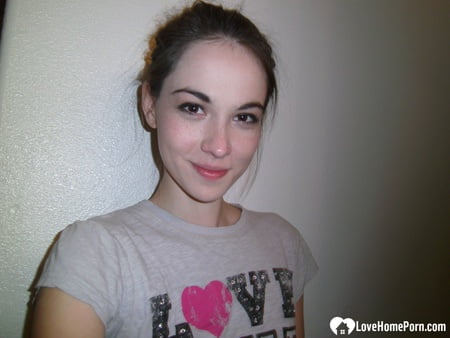 girl with cute eyes seduces like a pro         