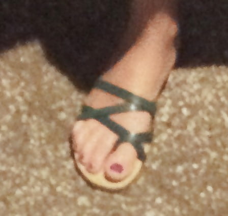 Sex Gallery Sister in law with my wife's sandals