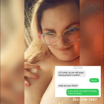 SSBBW Slut Crystal Loves Dirty Texts #4