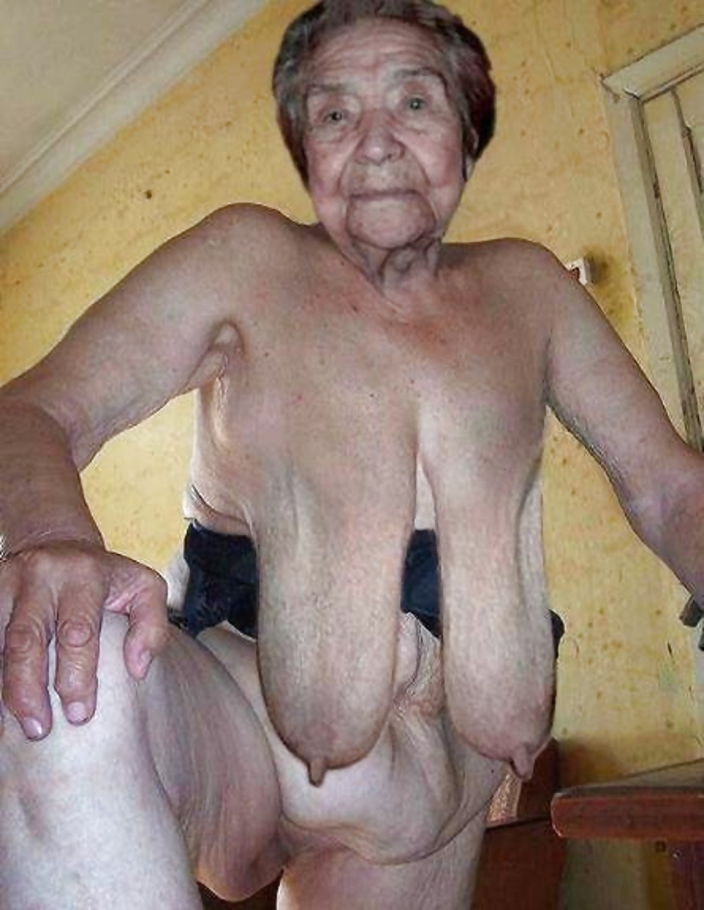 See And Save As Granny Wrinkled Saggy Tits Porn Pic