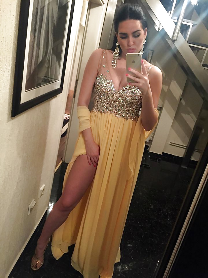 Sex Gallery Slit dress legs part 2