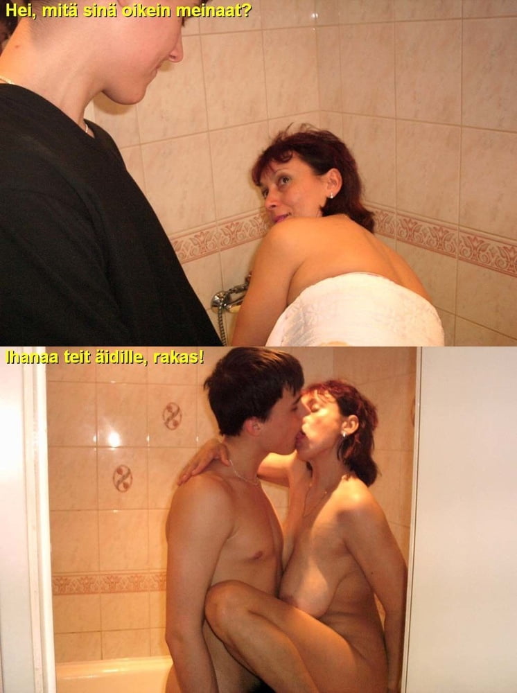 Before and after: Mature women seduce young guys. - 19 Photos 