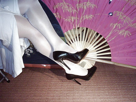 i in nylon and heels