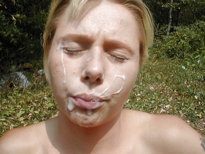 Sex Gallery facial with ex-girlfriend