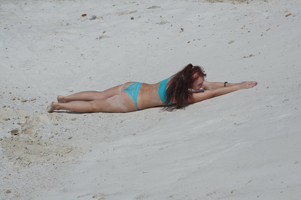 On White Sand in turquos bikini - 69 Photos 