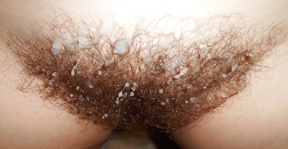 Cum on hairy pussy - 42 Photos 