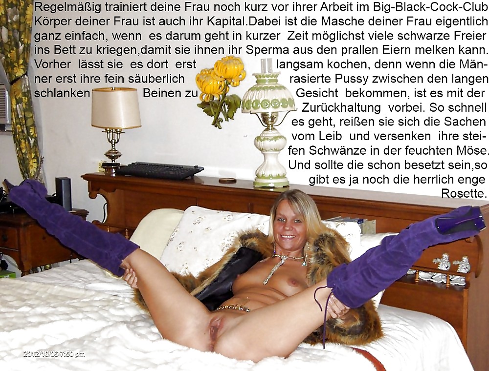 Sex Gallery German Captions -Traeume weisser Frauen 20 dt.