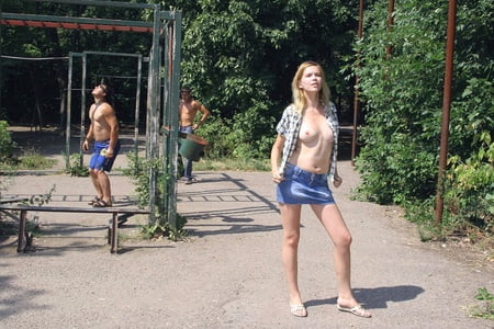 danuta d naked in public flashing pussy         